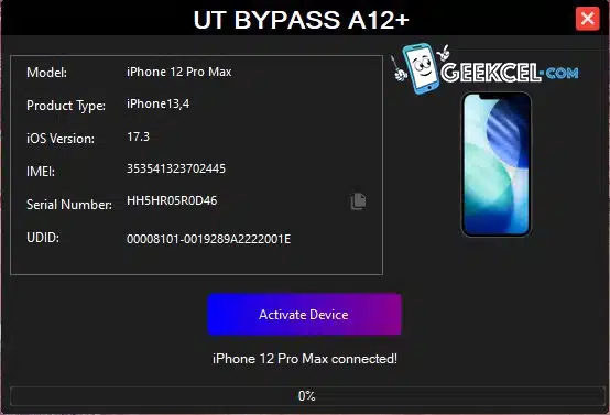 UT ByPass Tool 12 iCloud ByPass UT ByPass Tool 12 iCloud ByPass