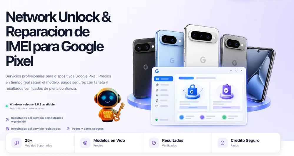 GPixel Pro Tool - Reparación de Google Pixel