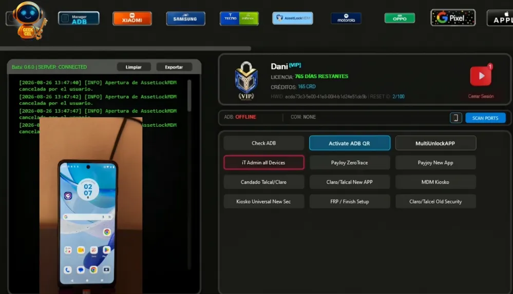MultiUnlock MDM Software