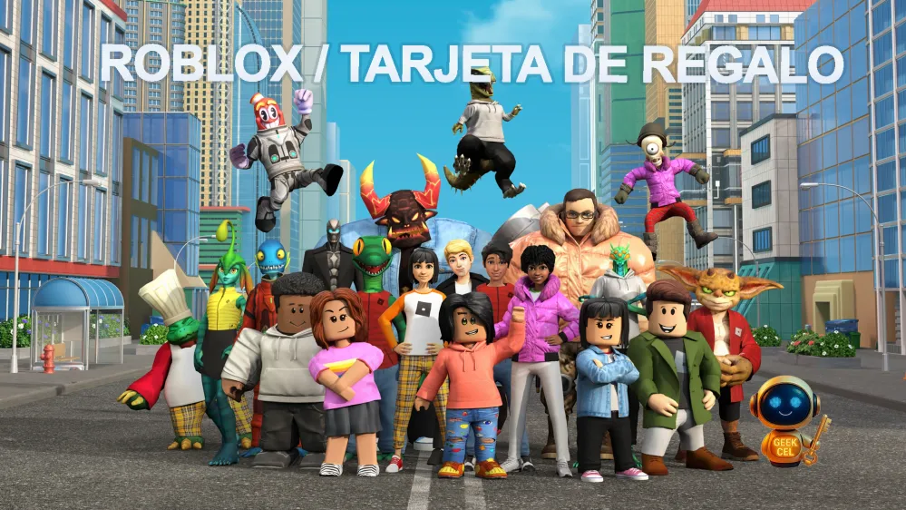 Tarjeta Roblox Digital Monedas