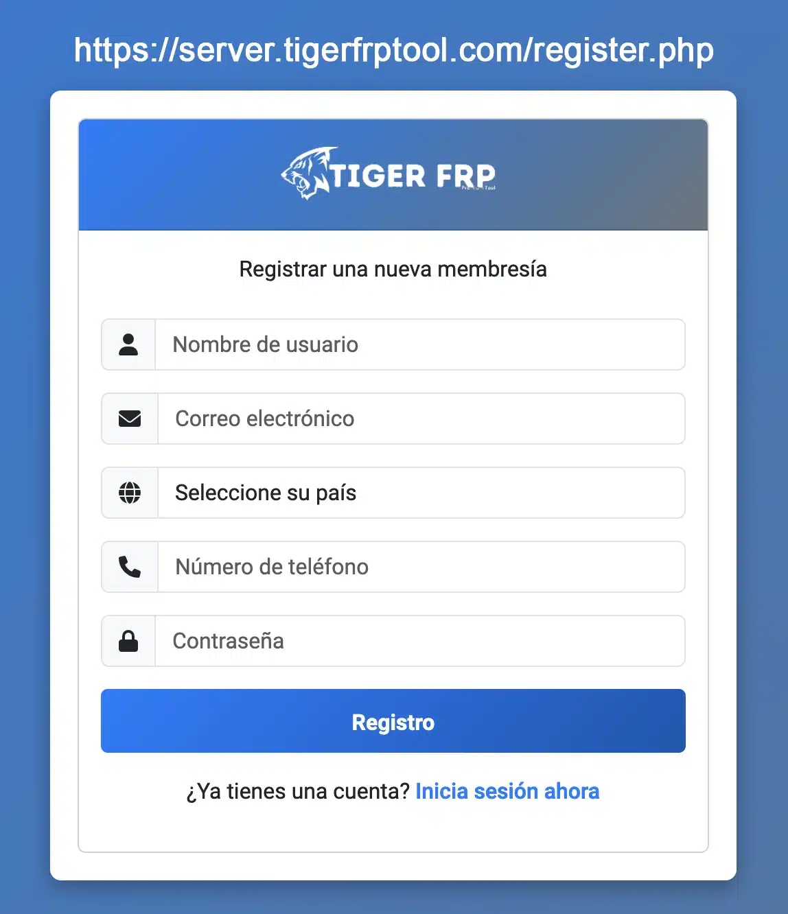 Tiger Tool FRP Samsung Bypass Créditos de Servidor imagen del producto