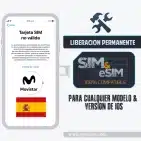 Libera iPhone por IMEI Movistar Espana