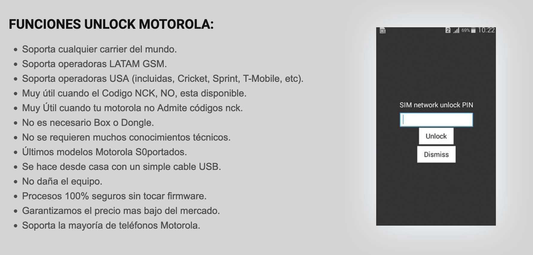 Unlock Motorola Modelos Caracteristicas Unlock Motorola Modelos Caracteristicas