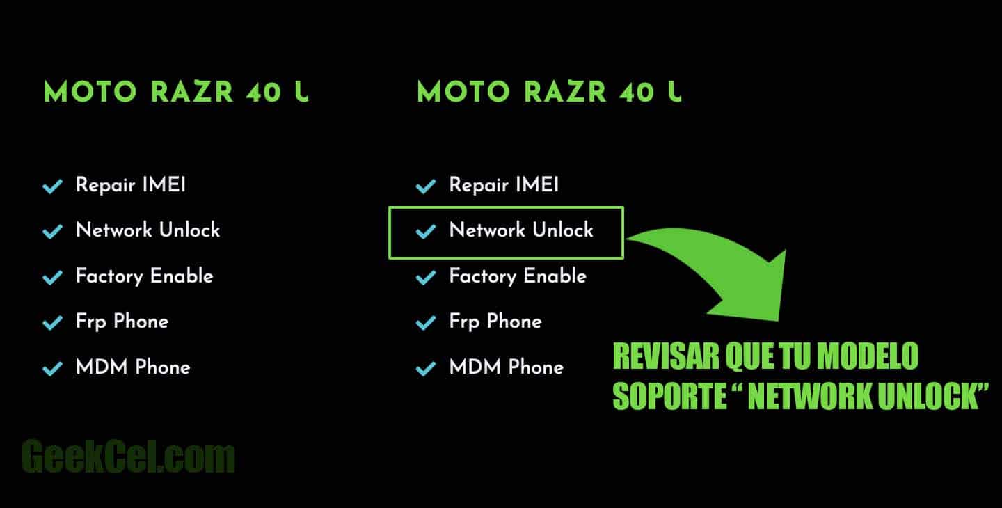 Unlock Motorola Modelos Soportados Unlock Motorola Modelos Soportados