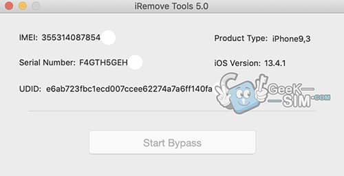 Detección iPad en iRemoveTools
