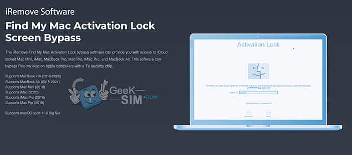 Desbloqueo iCloud para MacBook Pro Air iMac Mac Mini Bypass Permanente