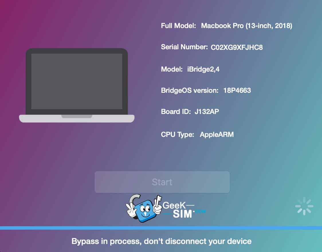 Proceso Bypass EFI en progreso