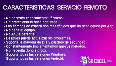 Carcacteristicas Liberacion Remota Samsung Carcacteristicas Liberacion Remota Samsung