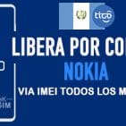 LIBERA NOKIA TIGO GUATEMALA VIA IMEI