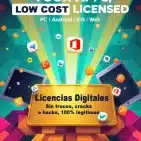 Licencias Digitales web IOS Android PC Apps